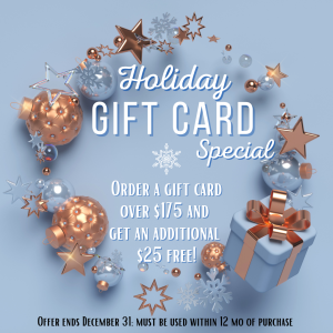 holiday gift card offer 2022